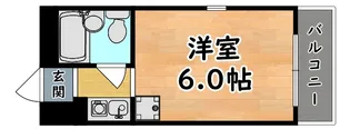 ダイドーメゾン御影II【3階】の間取り