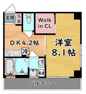 セレブコートII【1階】の間取り