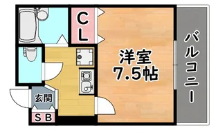 トロントナダ【3階】の間取り