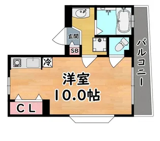 KYマンション【3階】の間取り
