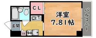 サンクラッソ阪急六甲駅前EAST【3階】の間取り