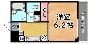 ロジェ楠丘【3階】の間取り