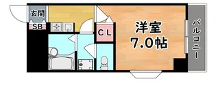 メゾン・ド・ローリエ【5階】の間取り