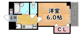 サンロイヤル八幡【3階】の間取り