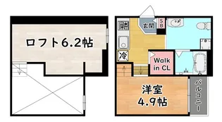 パロアルトII【1階】の間取り