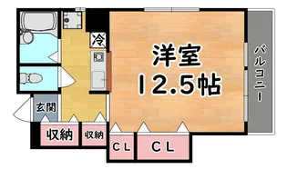 クレストヒル御影【3階】の間取り