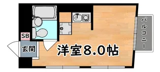 日建ハイツ【2階】の間取り