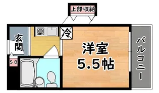 メゾン・ド・エクラン【2階】の間取り