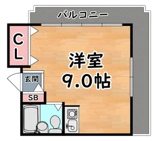 グランディア篠原弐番館【2階】の間取り