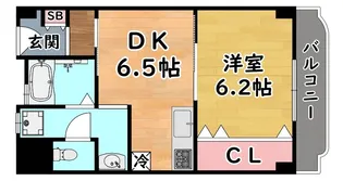 大森マンション【5階】の間取り