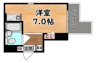 メゾン・ド・御影パートI【2階】の間取り
