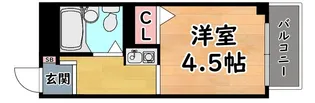 アンピエス六甲【2階】の間取り