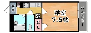 レオネクスト御影本町【4階】の間取り