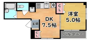 ケイズポイント【3階】の間取り