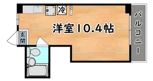 エクセレンス六甲【4階】の間取り