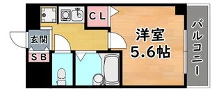 常盤館【3階】の間取り