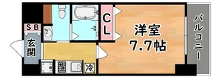 アーバンフラッツ王子公園【5階】の間取り