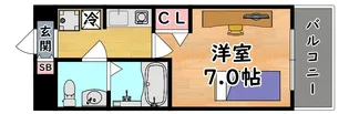 アクロス神戸住吉ステーションロフト【5階】の間取り