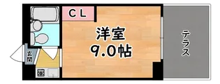 シルバーハイツ御影【1階】の間取り
