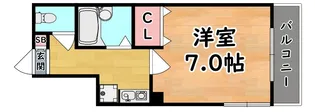 灘南ビル【5階】の間取り