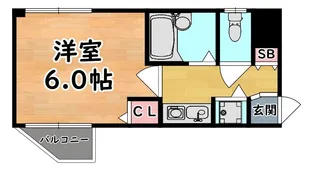 リバーサイドアベニューI【2階】の間取り