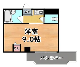 三景マンション【3階】の間取り