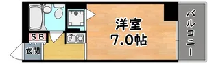 ヴェルドール王子公園【7階】の間取り