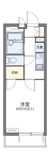 レオパレストライズ2【1階】の間取り