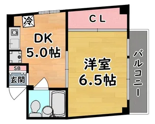 クラシス王子公園【3階】の間取り