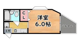 シンプルライフ王子【3階】の間取り