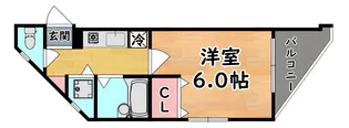 フルール六甲【2階】の間取り