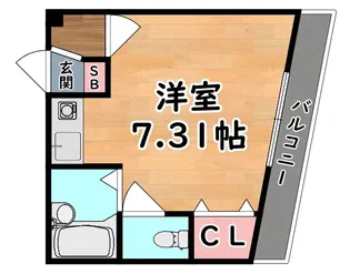 ヒルズ六甲【3階】の間取り