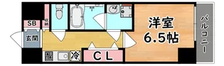 灘北レジデンス【4階】の間取り