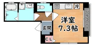 K-Front(ケーフロント)【2階】の間取り