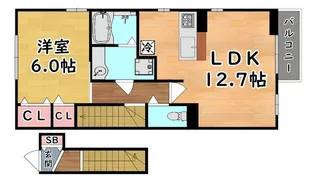 D-room曾和【2階】の間取り