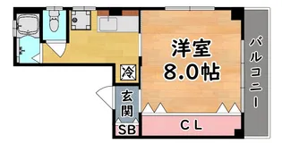Kコート【4階】の間取り