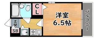 ワコーレフット篠原【5階】の間取り
