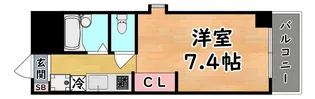 ビューライフ六甲【3階】の間取り
