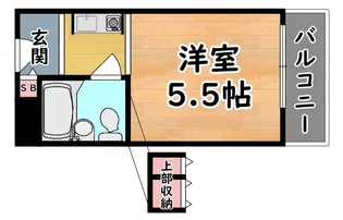 メゾン・ド・エクラン【1階】の間取り