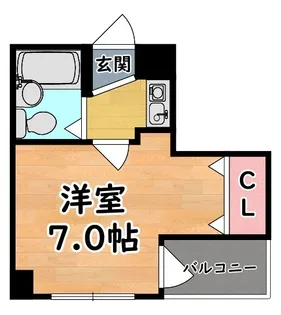 ザ・シティ御影【3階】の間取り