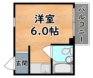 メゾン六甲【2階】の間取り