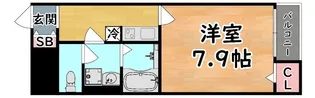 レオネクスト六甲篠原【1階】の間取り