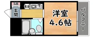 ライフピアモア六甲【2階】の間取り