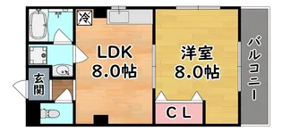 ハイツエムティ【4階】の間取り