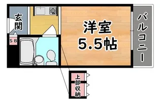 メゾン・ド・エクラン【4階】の間取り