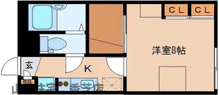 レオパレス21 優豊【204号室】の間取り