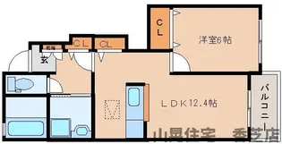 奈良県香芝市磯壁2丁目【アパート】の間取り