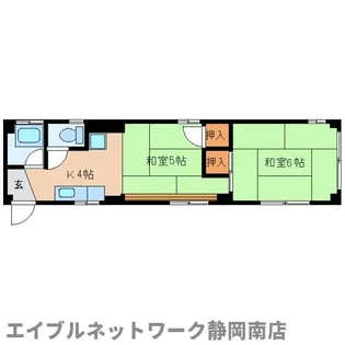 伊藤ハイツ【201号室】の間取り