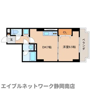 アヴェニール・コート【702号室】の間取り