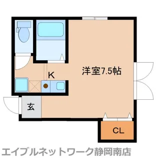 ハイムエム【2A号室】の間取り